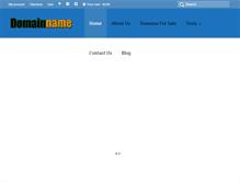 Tablet Screenshot of domainname.co.uk