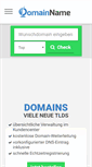 Mobile Screenshot of domainname.at